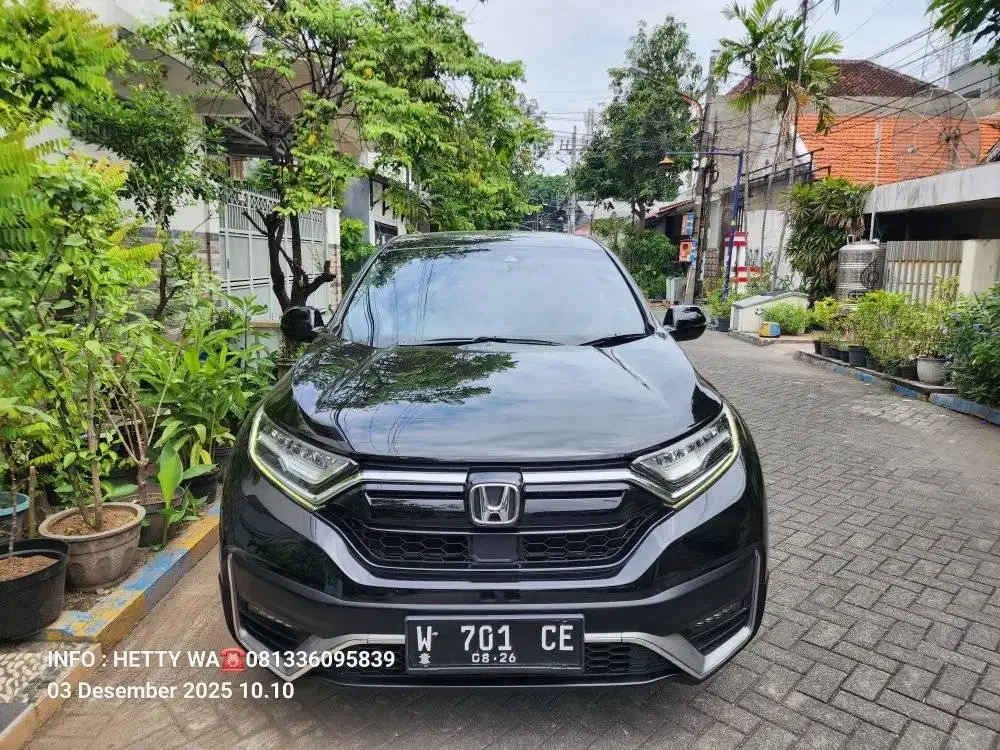 HONDA CRV TURBO PRESTIGE SENSING 2021 HITAM MATIC