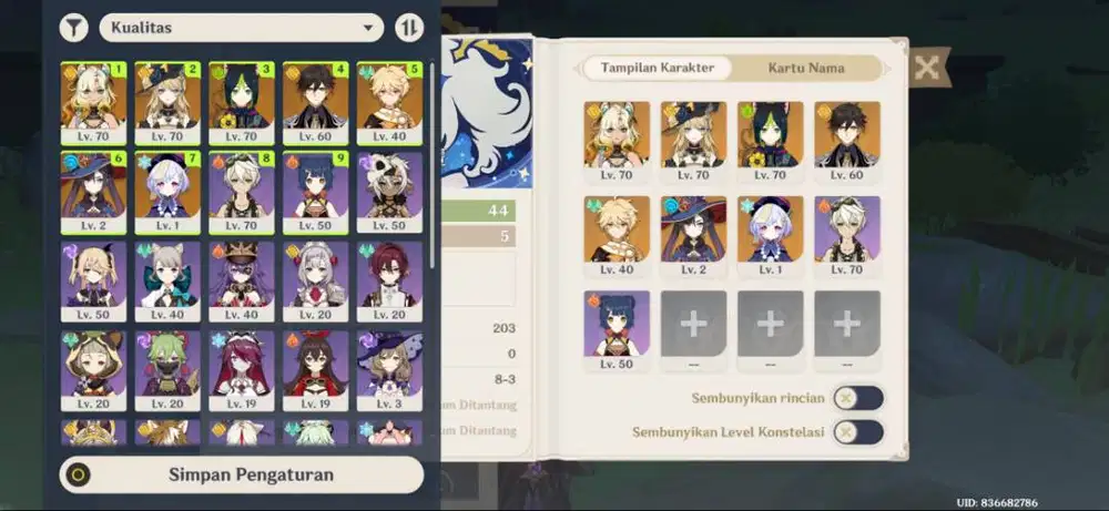 Akun Genshin navia sign