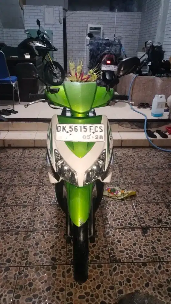 Honda Vario CW 2012 Hijau Putih dan Merah Abu2