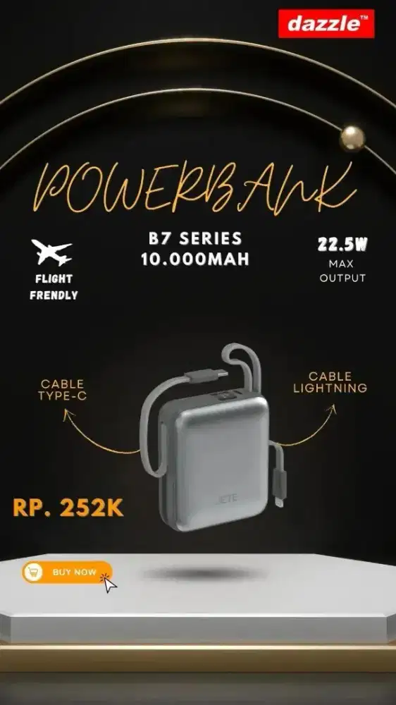 powerbank jete b7 10000mAh
