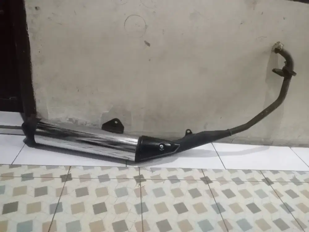 Kenalpot Honda Sonic orijinal