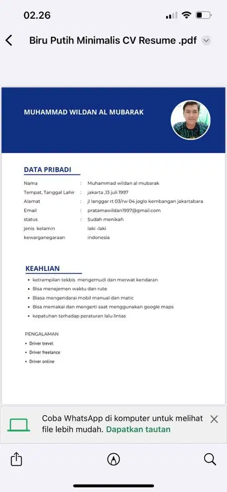 Mencari loker driver