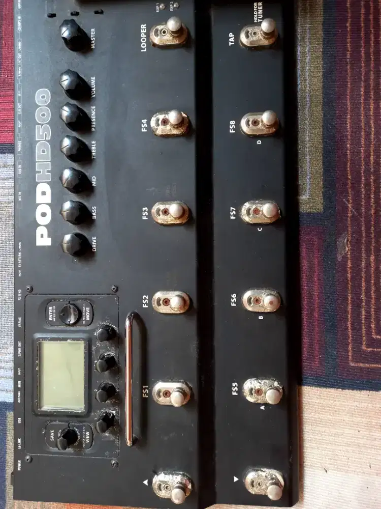 Efek Gitar LINE 6 POD HD500 MINUS