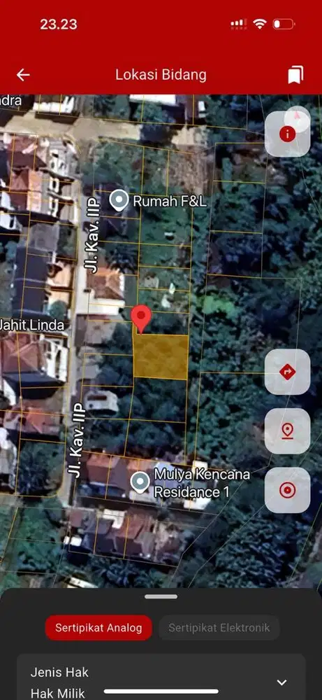 DIJUAL TANAH KAVLING IIP– SUKMAJAYA DEPOK