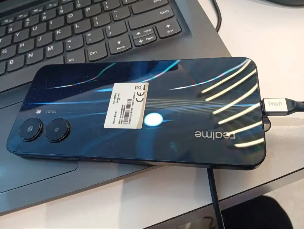 Realme C33 fullset BU ram 4/64gb