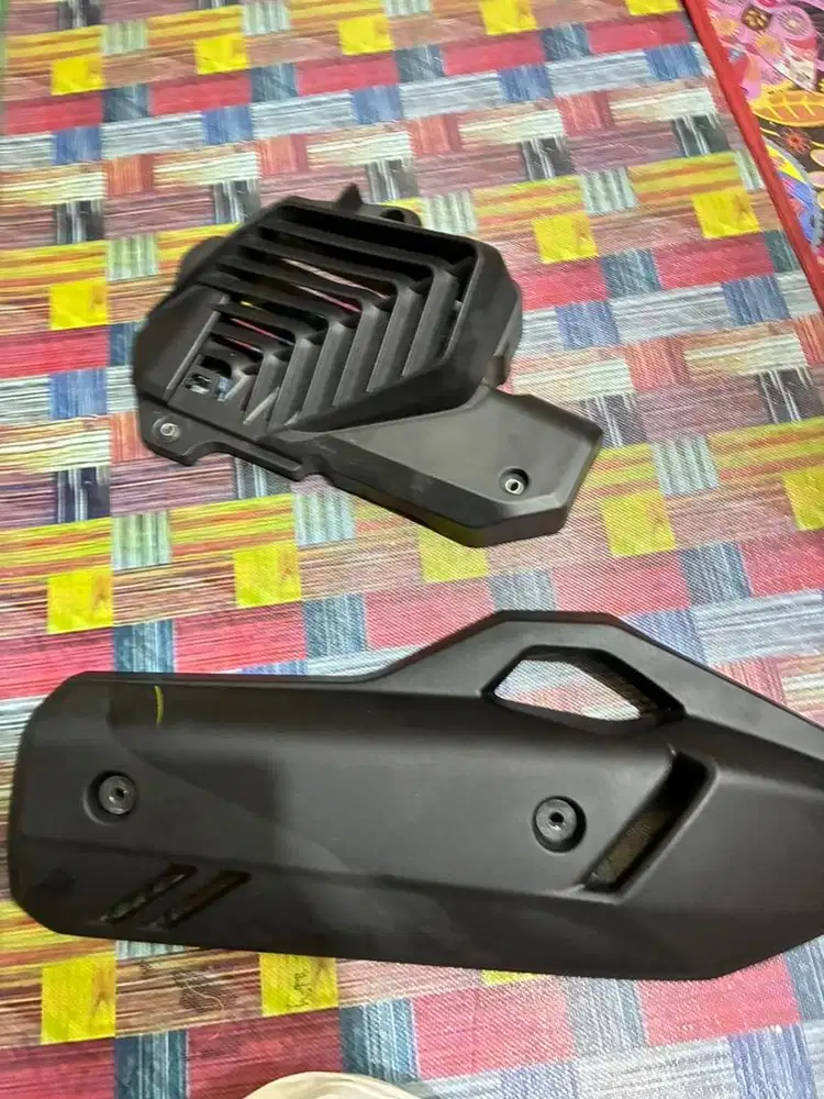 cover knalpot dan radiator original pcx 160
