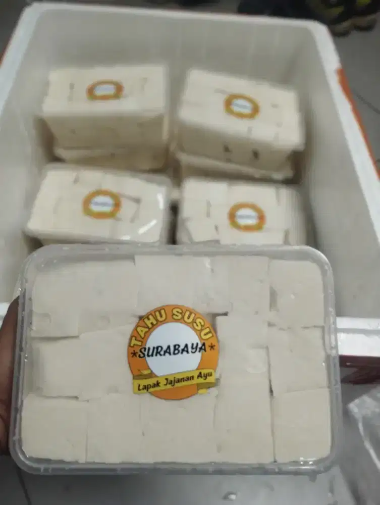 Tahu susu asli surabaya