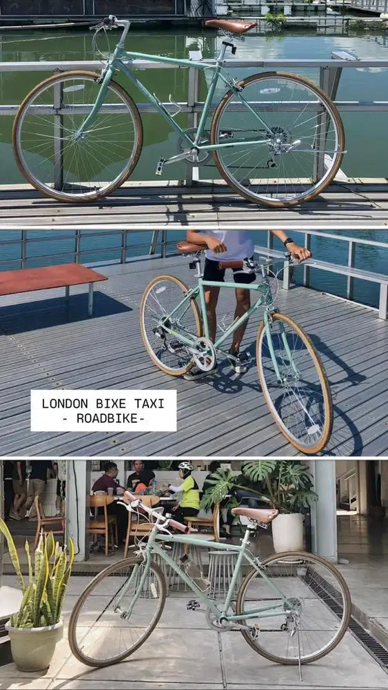 SEPEDA LONDON TAXI BIKE (ROADBIKE)