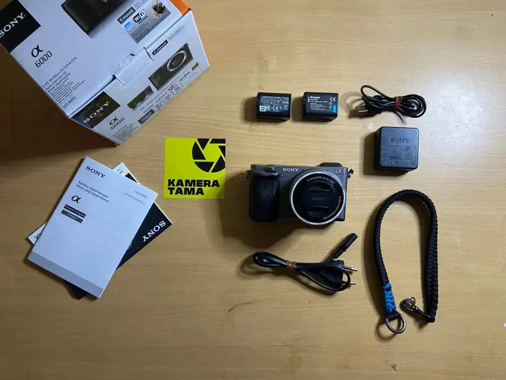 Sony a6000 mulus fullset