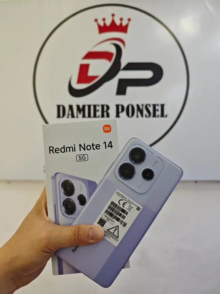 XIAOMI REDMI NOTE 14 5G (8/256) SECOND LIKE NEW GARANSI S/D OKT 2026