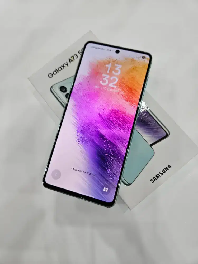 Samsung galaxy A73 5G 8/256gb fullset resmi sein