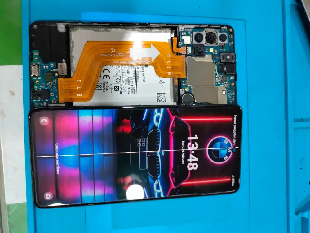 Lcd amoled set Samsung a71