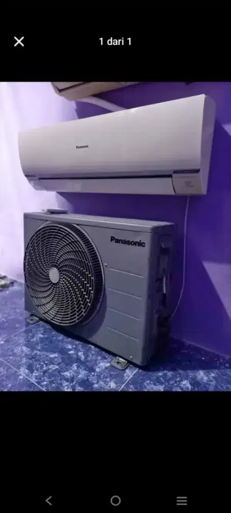 Jual ac panasonic R 32 ..1 pk lowwat 700 watt kondisi 95% ori semua