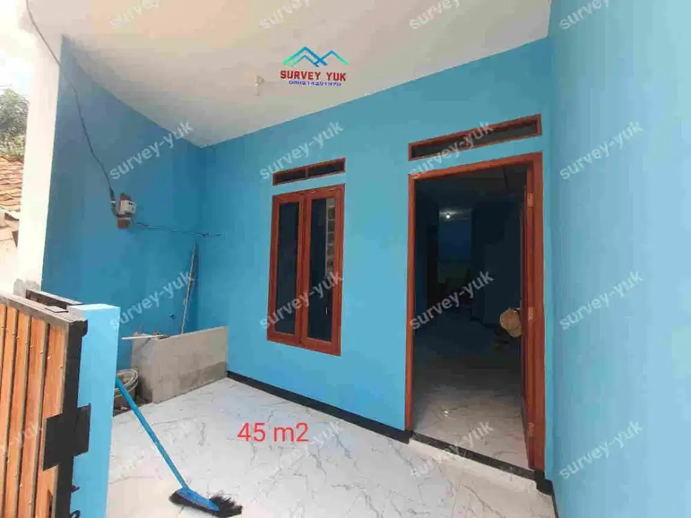 Rumah baru 2 Unit  lt 45 m2  dan 30 m2 belakang permata Bintaro - Pondok Aren
