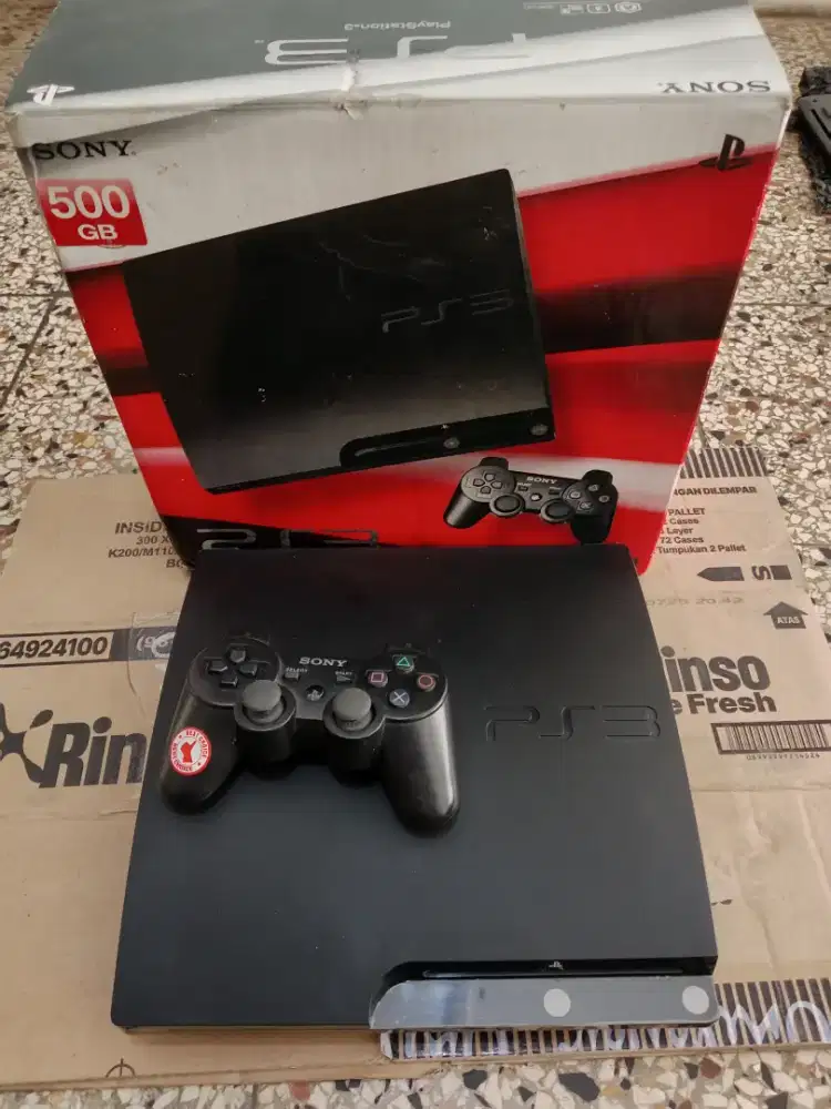 PS3 Seri 30 500GB Slim Fullgame Super 25 PS 4 3 PS4 Fat Harddisk Murah