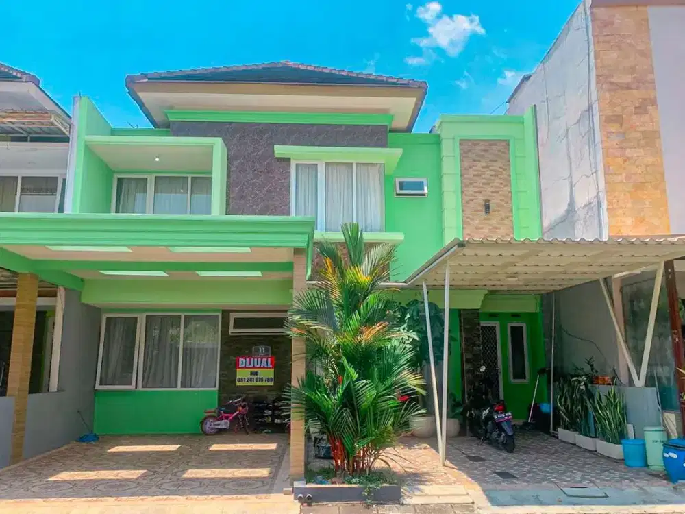 rumah mewah murah sawojajar dkt grand permata jingga velodrom sulfat exit toll kampus um