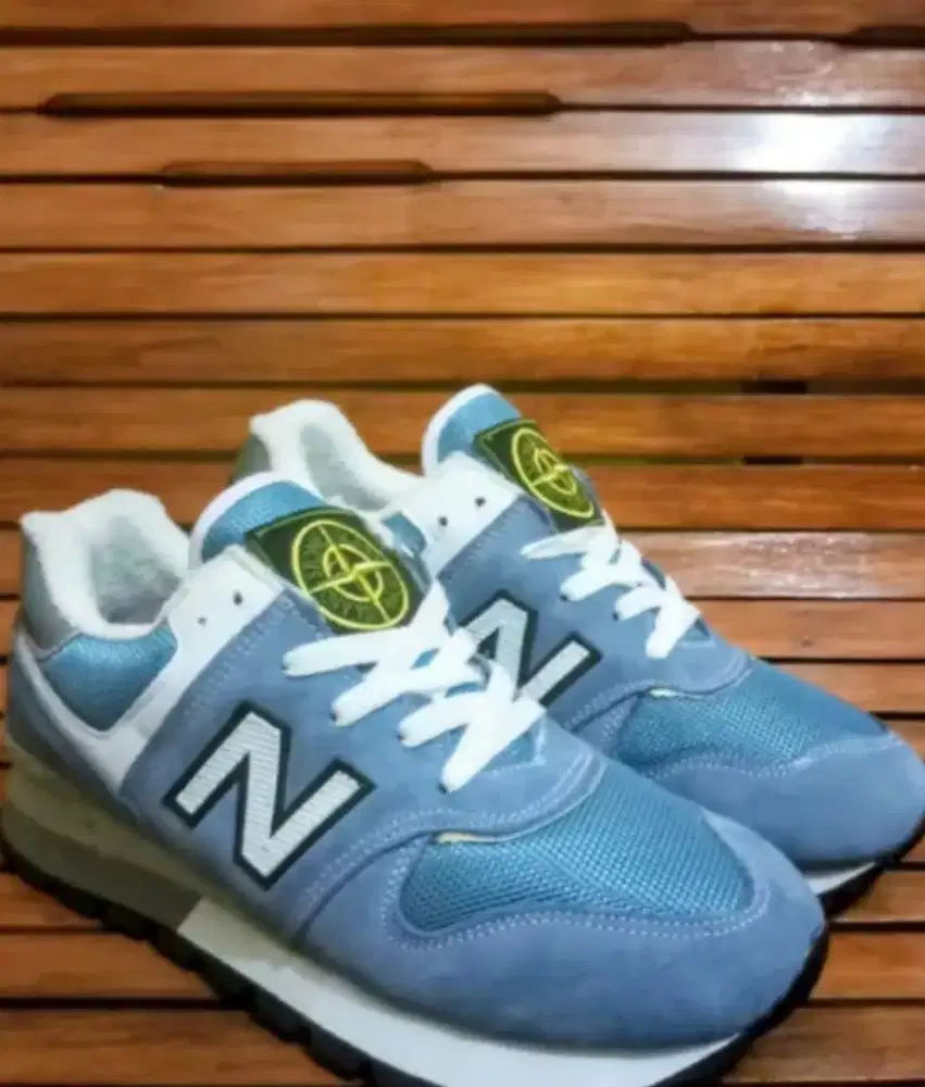 SALE... SNEAKERS NB 574 x STONE ISLAND WANITA