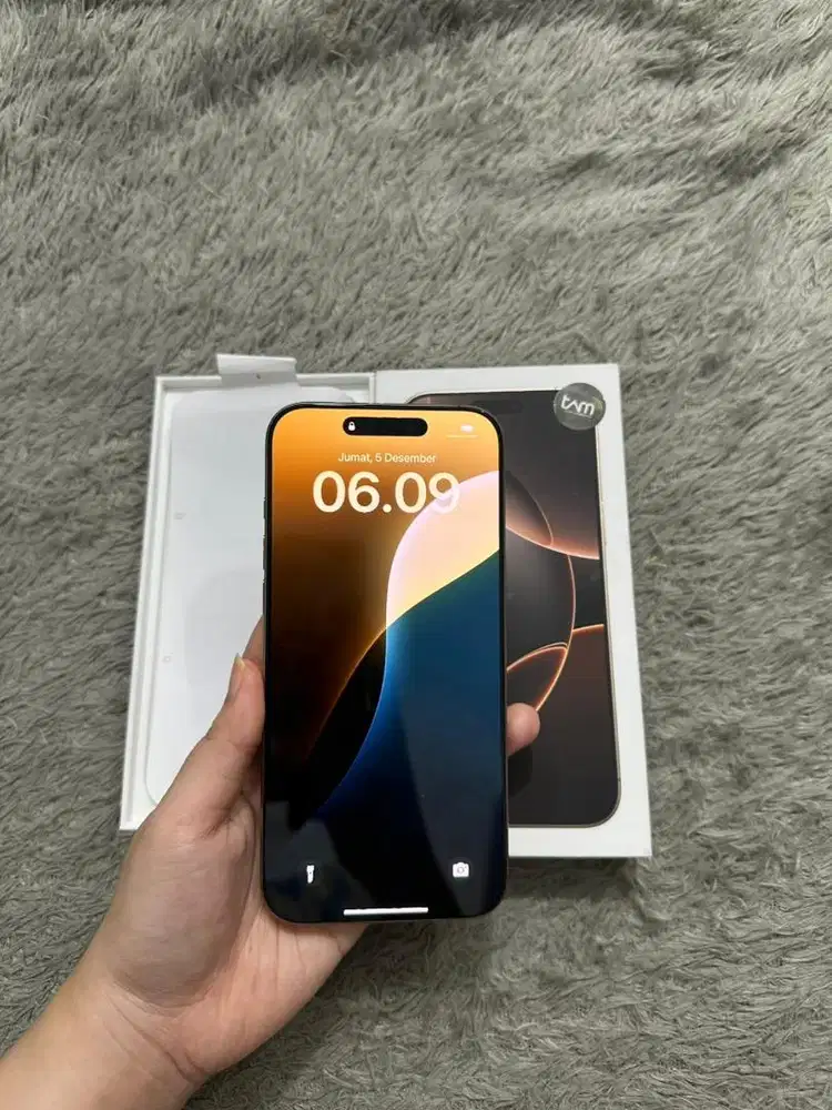 Iphone 16 Pro Max 512gb Desert IBOX Garansi On Juni 2026