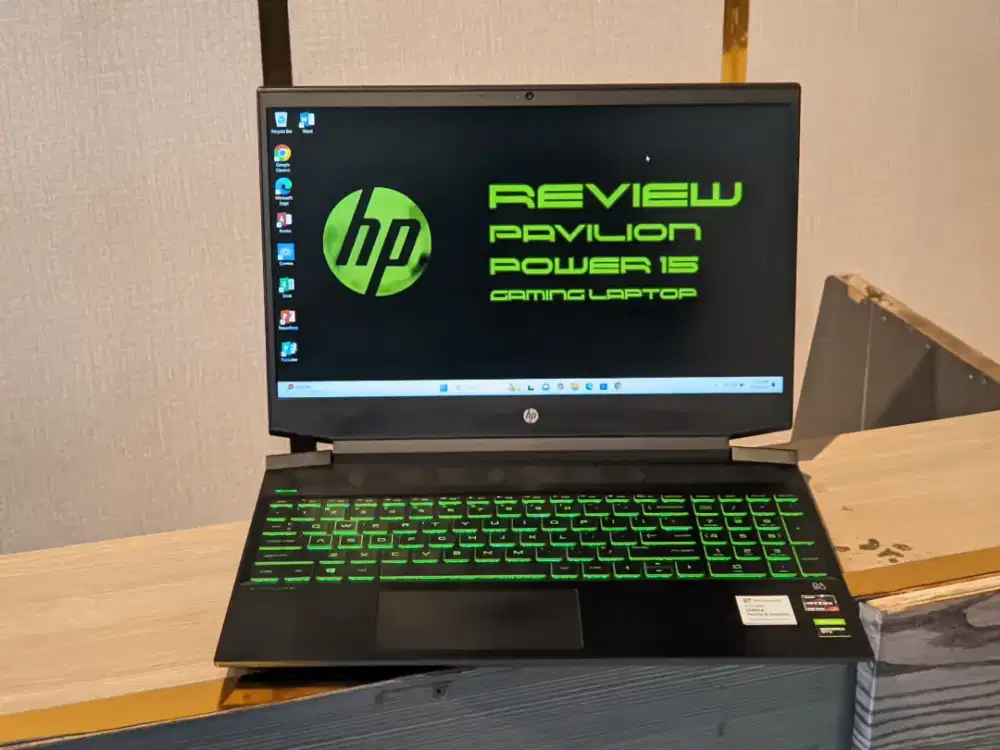 Laptop Hp Pavilion Gaming 15 Ryzen 7 4800H Ram 16 GB SSD 512 GTX 1660