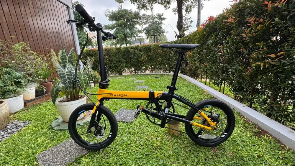 Sepeda Lipat Dahon K3 Plus Yellow Black