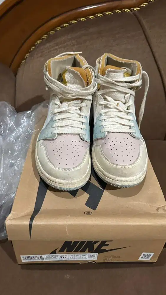 air jordan 1 pink oxford