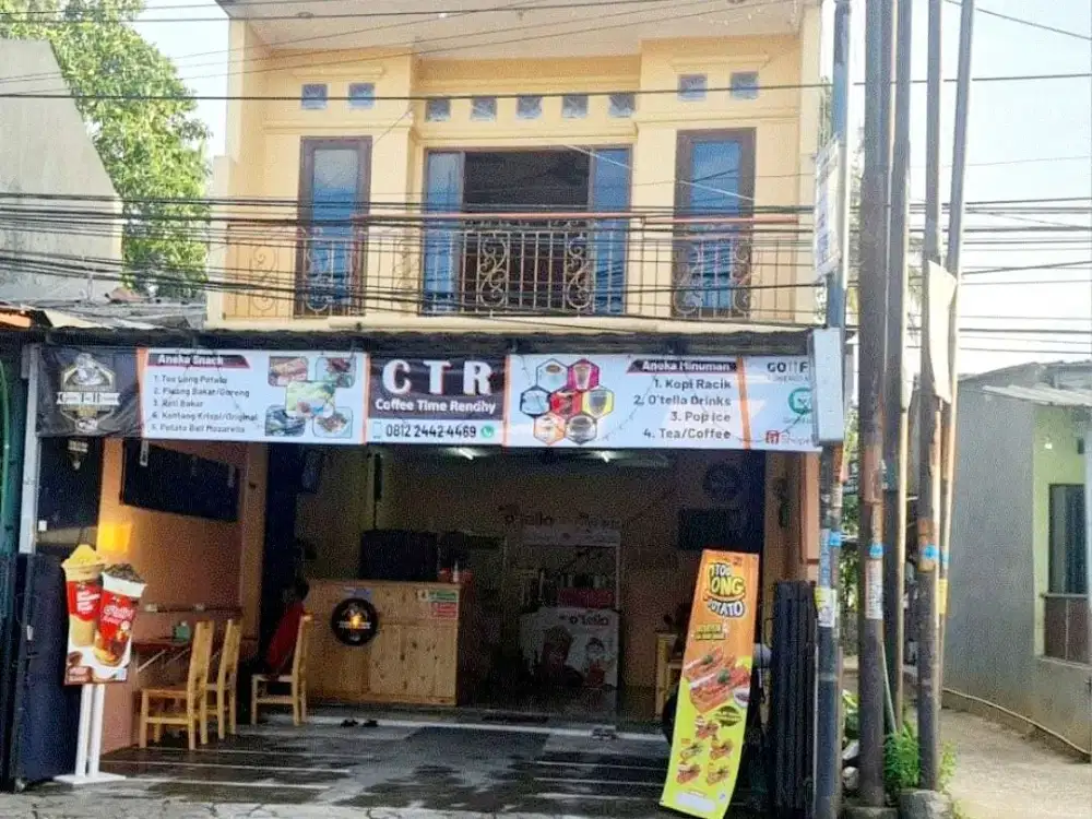 Ruko 3lantai di pinggir jalan raya wibawa mukti 4 jatimekar kec.jatiasih LT.70m SHM