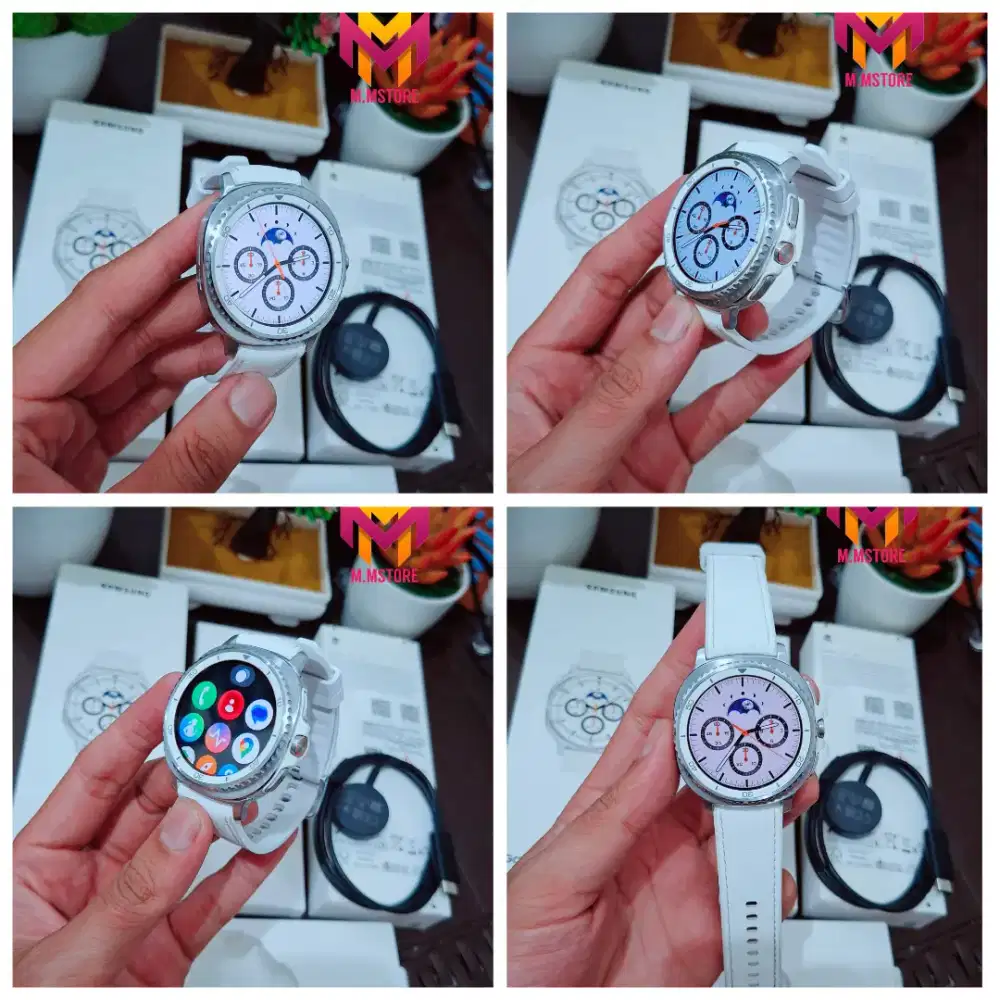 Samsung Galaxy Watch 8 Classic 46mm white Original Sein Smartwatch