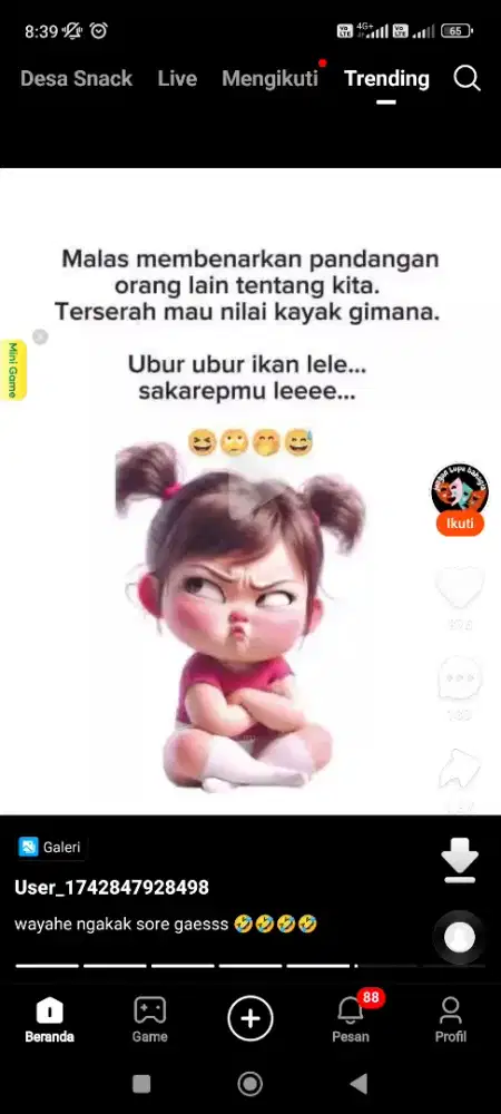 Cari kerjaan biar punya uang
