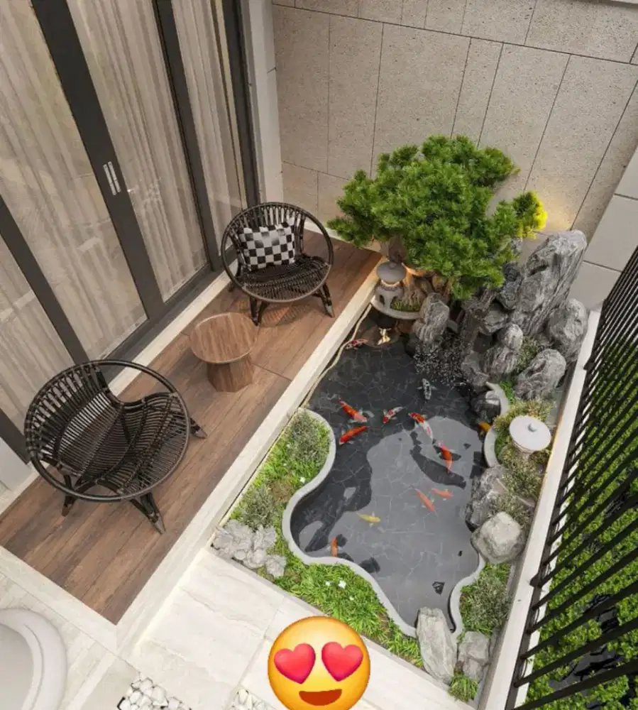 Jasa pembuatan kolam air mancur kolam ikan koi kolam relif dll #2