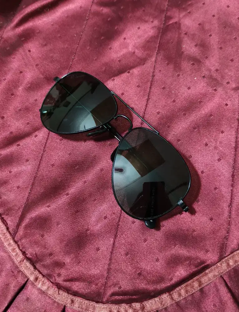 Kacamata RB Space Aviator Hitam Size 54