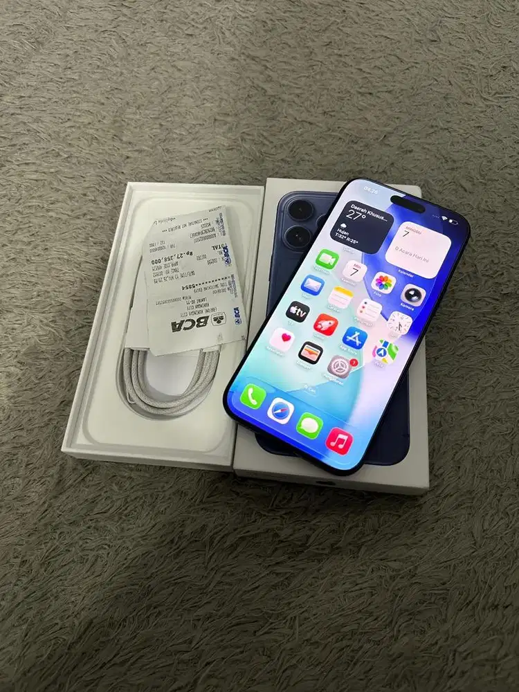 Iphone 17 Pro Max 256gb Deep Blue IBOX Garansi On November 2026