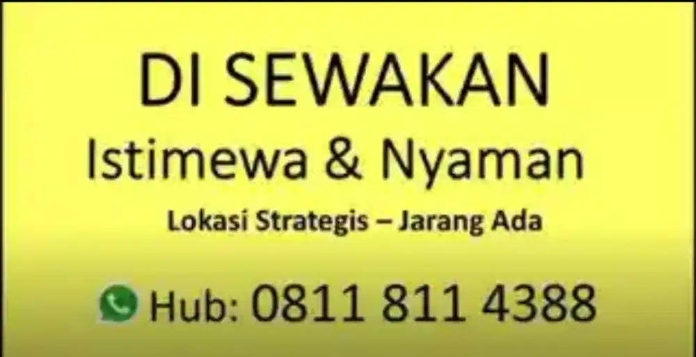 Tersedia Kost Putri - Jarang Ada - Lokasi Strategis