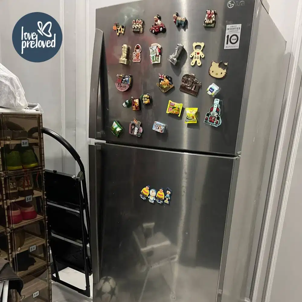 Lemari Es LG GC-B572HLCL 2 Pintu (Bekas Tangan Pertama)