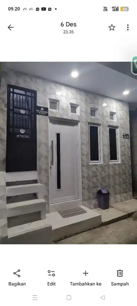 Kossan Fasilitas kontrakan