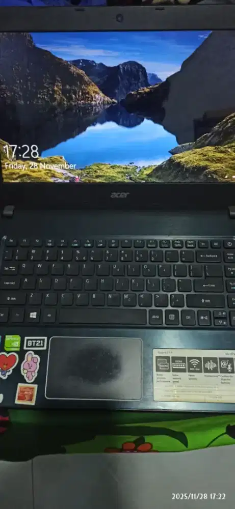 Dijual Laptop Acer Asphire E-14 Core i5