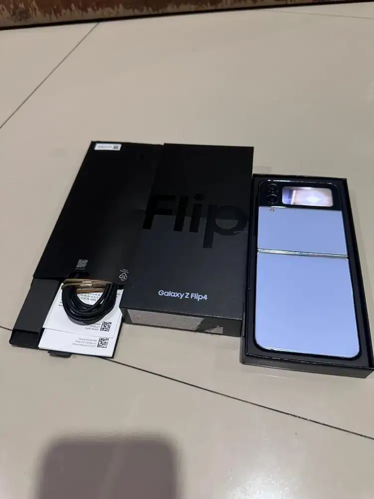 samsung galaxy z flip4 256gb sein indo fullset