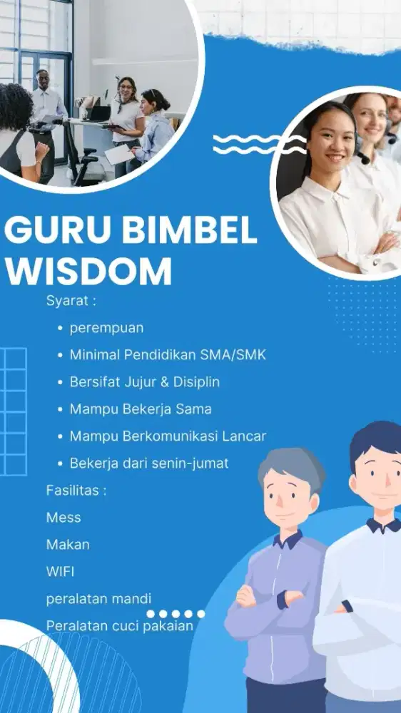 Lowongan kerja bimbel