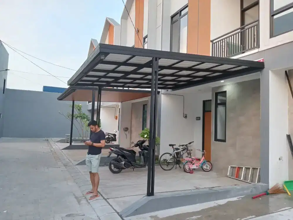 Siap pasang kanopi baja ringan