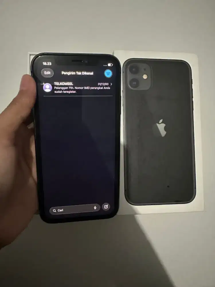 iPhone 11 128gb inter

Fullset

IMEI REGIST TELKOM

Minus pemakaian