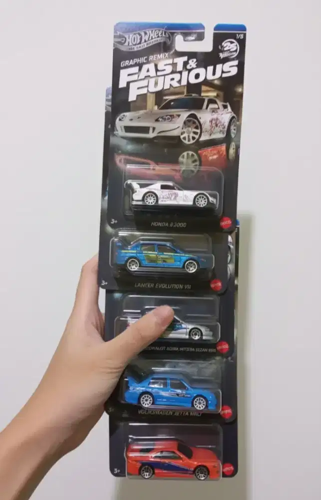 Hotwheels 1 Set Graphic Remix
