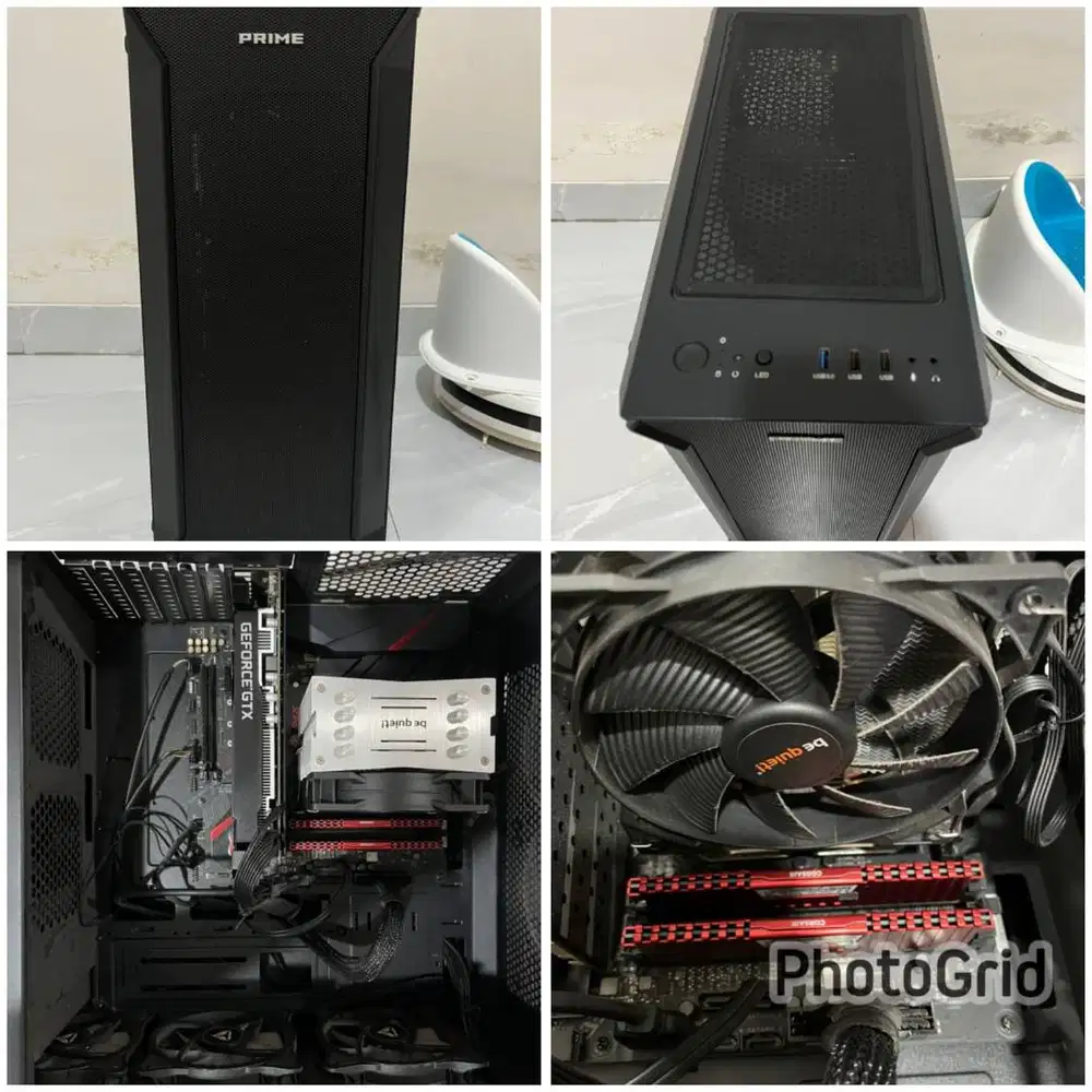 PC Gaming Rakitan i7 8700 GTX 1660