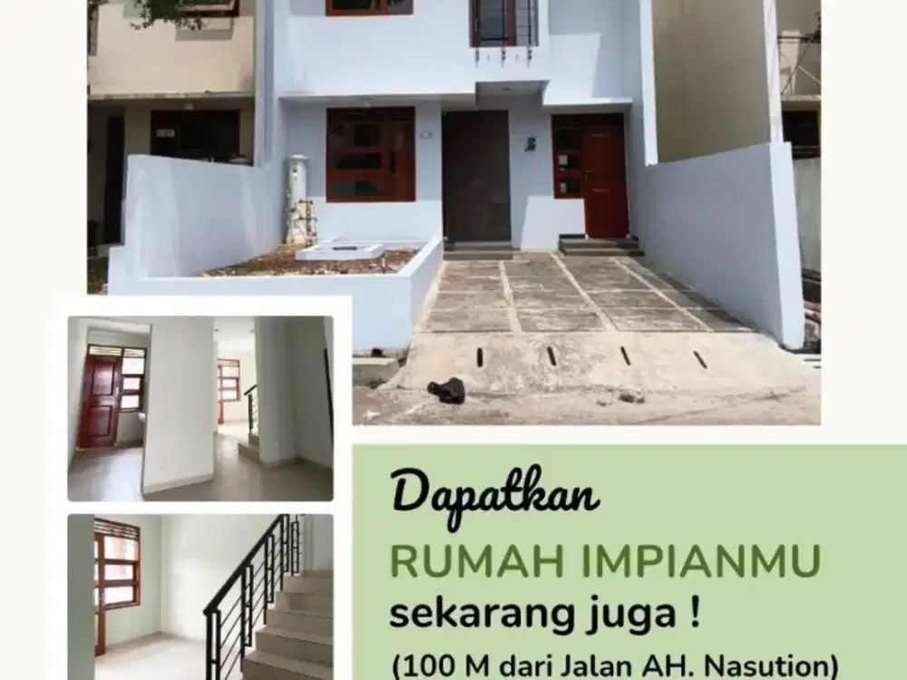 rumah 2 lantai siap huni area bandung timur dekat arcamanik