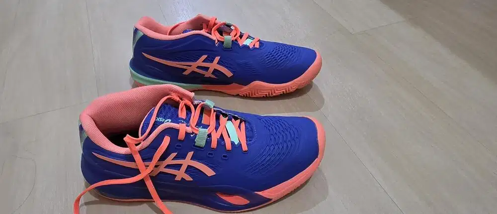 Asics gel resolution x sepatu padel
