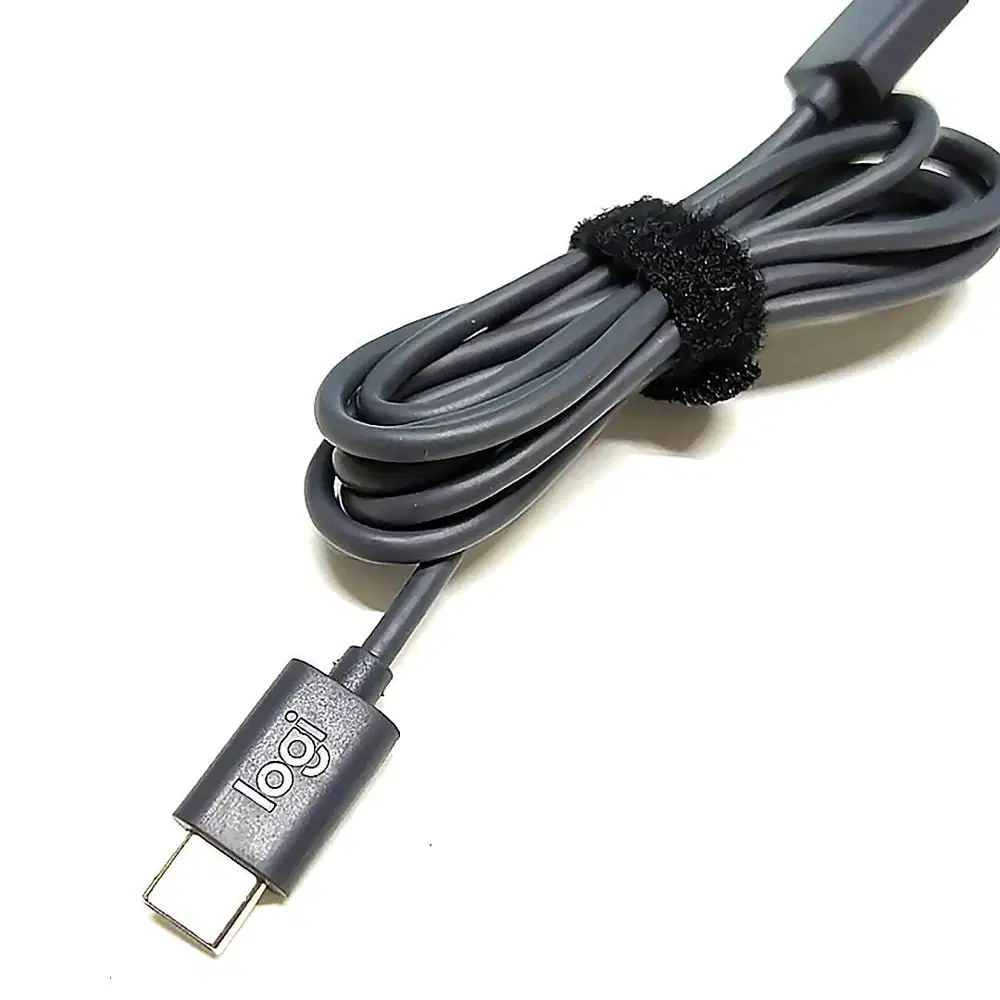 251207B Logitech USB Type-A to Type-C Charging Cable Dark Grey Kabel C