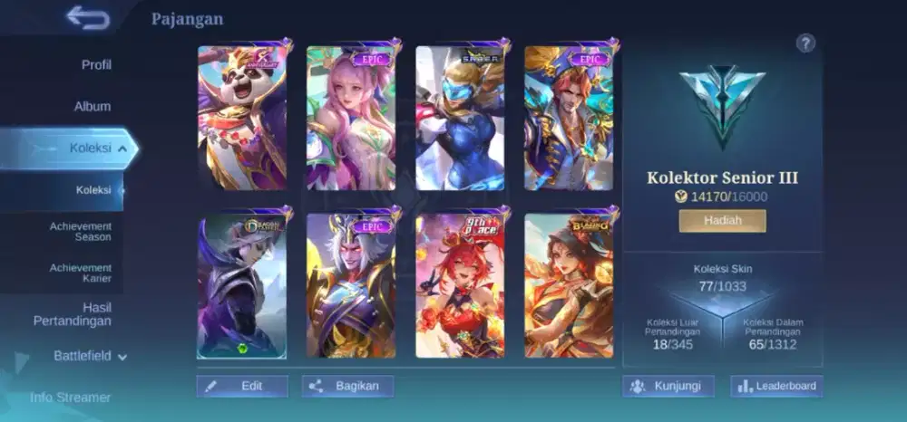 Akun mobile legends
