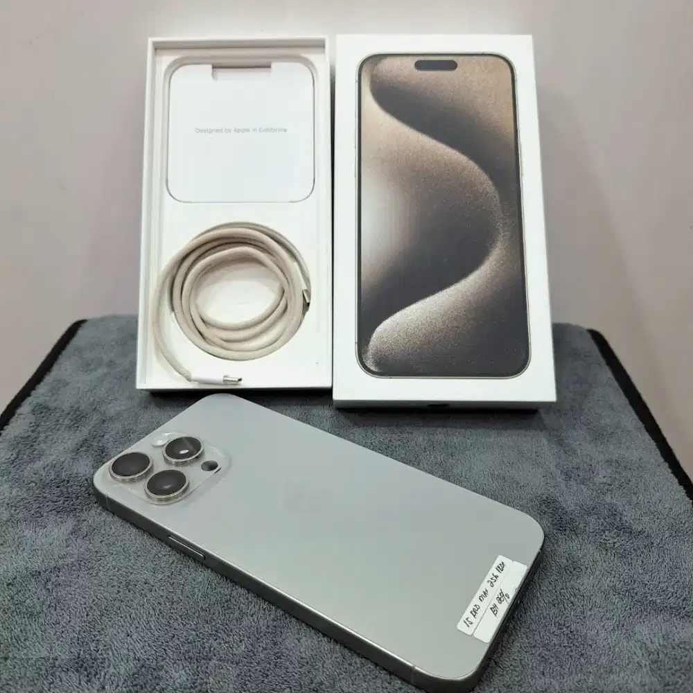 iPhone 15 Pro Max 256gb iBox Fullset Free adapter