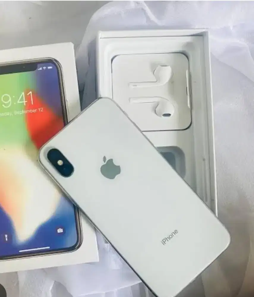 Murah hp iphone X 64gb lkp, bs TT
