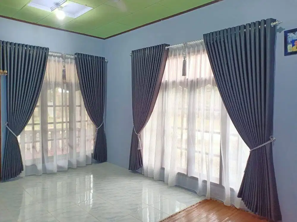 Produsen Tirai Gorden Jendela Gordyn Mewah Hordeng Terbaru Murah