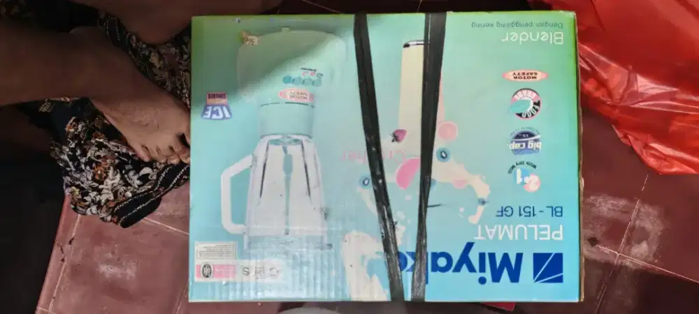 Blender murah baru cuci gudang