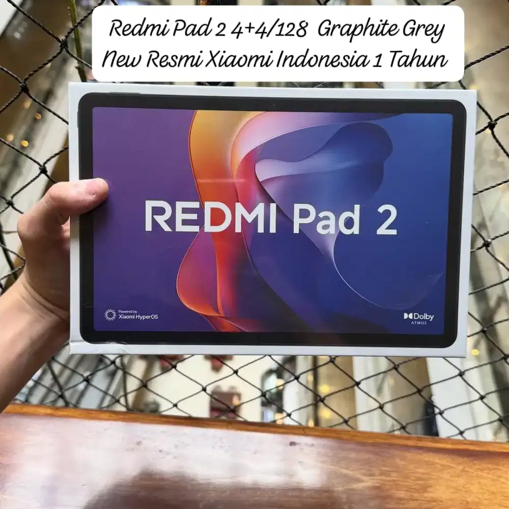 Redmi Pad 2 4+4/128 New Resmi Xiaomi Indonesia